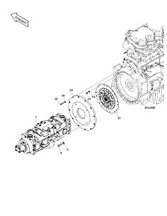 Гидравлический насос оригинал DEVELON DX800LC-5B DX800LC-7